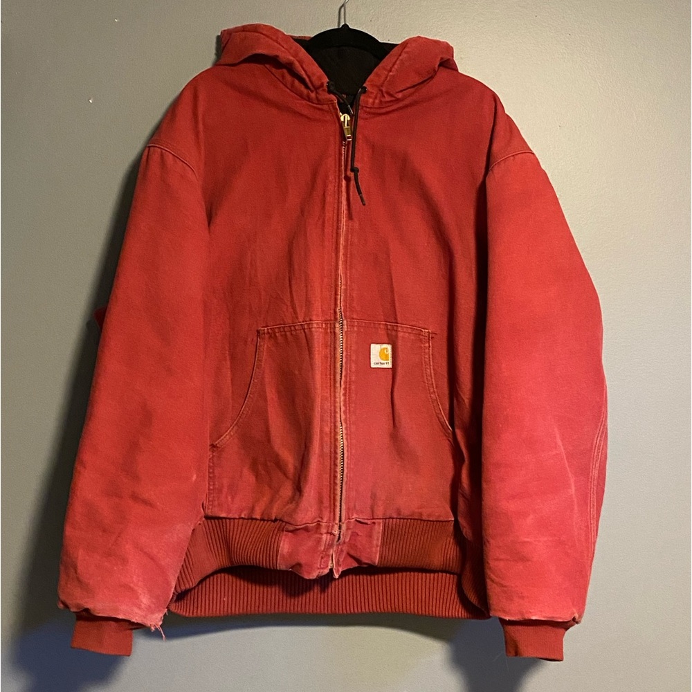 SOLD 90’s Carharrt Hooded Jacket